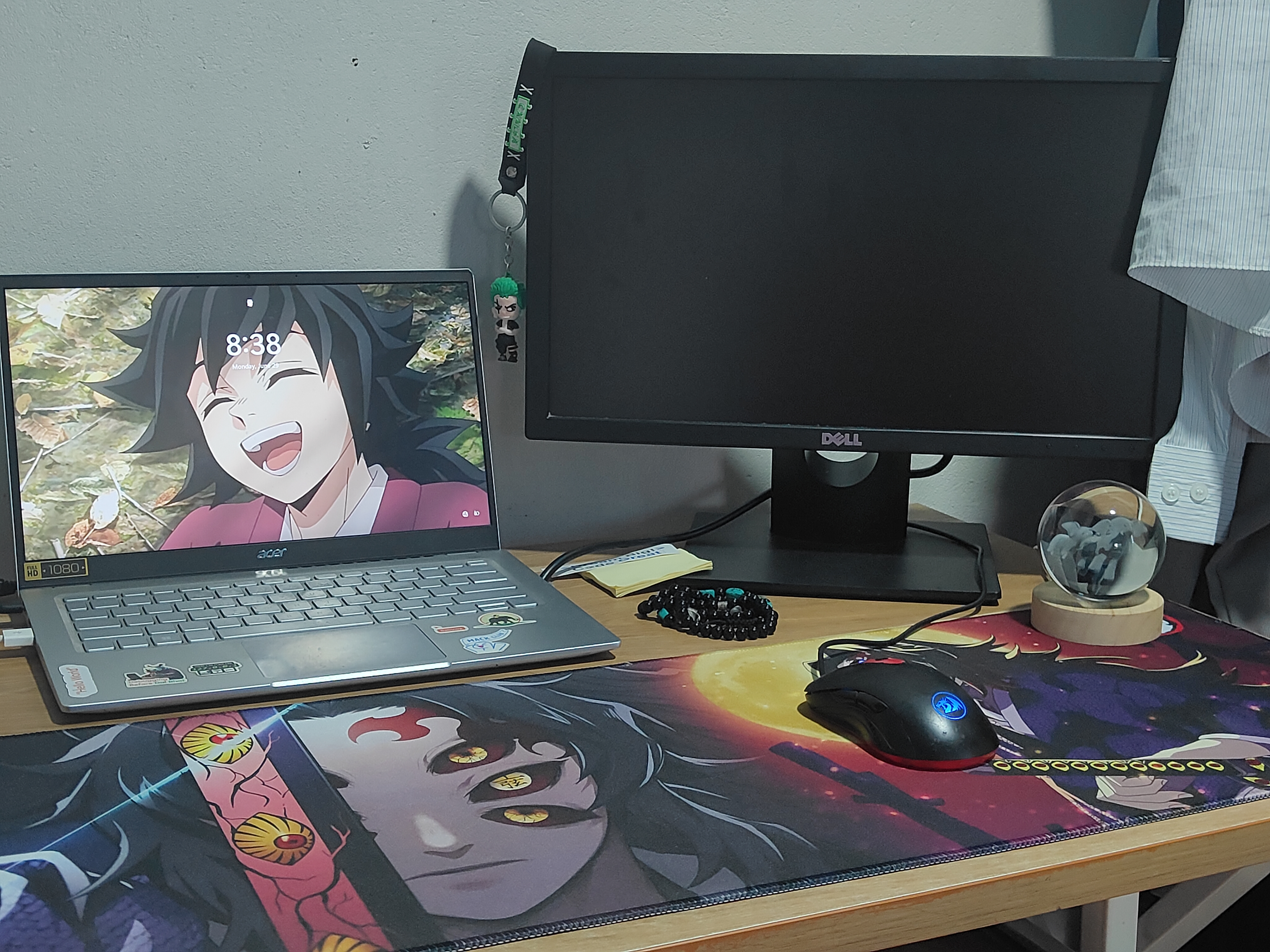 photo of my desk