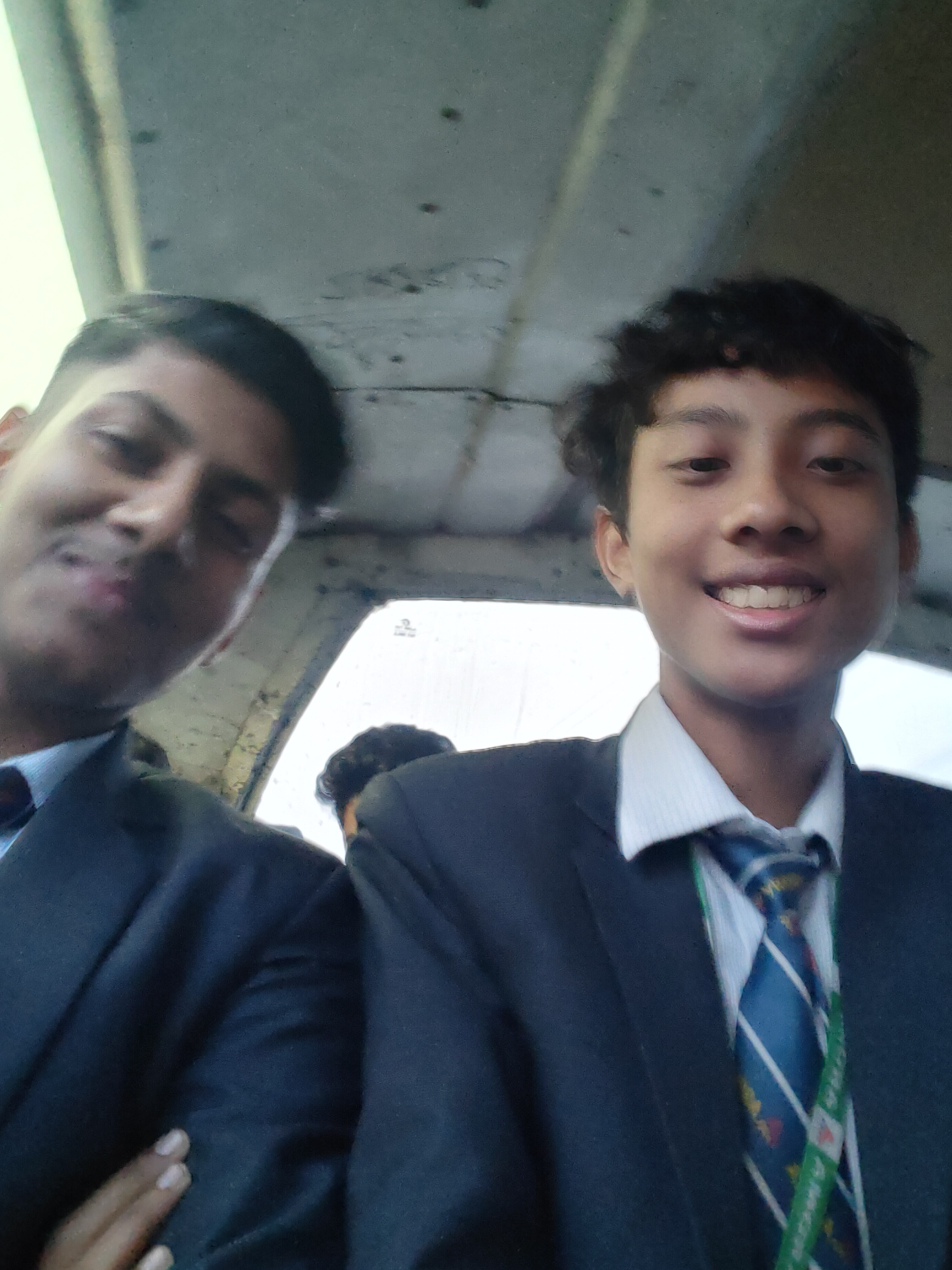 duo pic with my senior